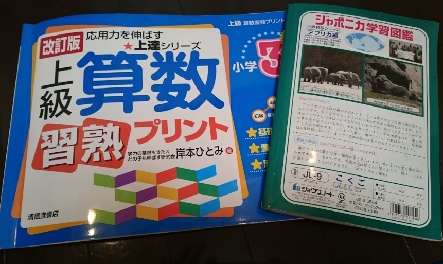 習熟プリント が基礎固めと先取り学習に使える 何よりこのサイズ すたろぐ